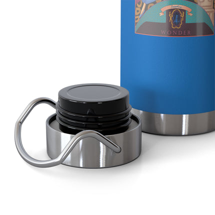 September & Sapphire (from the Gem Series) by Sofia Chiostri Copper Vacuum Insulated Bottle, 22oz