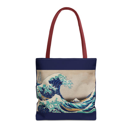The Great Wave off Kanagawa by Katsushika Hokusai Tote Bag (AOP)