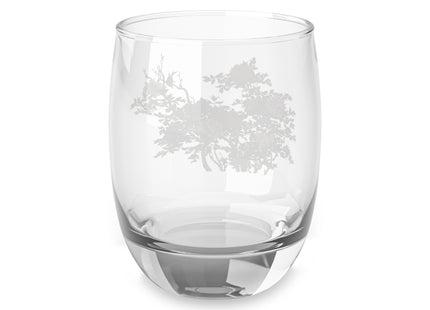 Peonies and Birds by Okamoto Shuki Whiskey Glass
