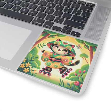 Firefly Dance on Wheels Kiss-Cut Stickers (4 Sizes)