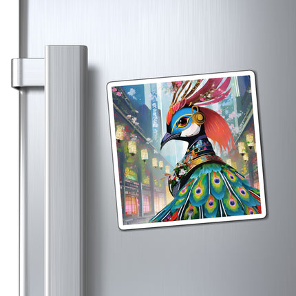 Techno Plumes Magnet (3 Sizes)