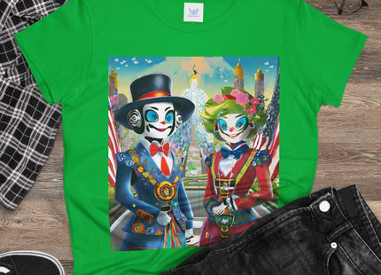 Cyber Punk Robots Cotton Tee