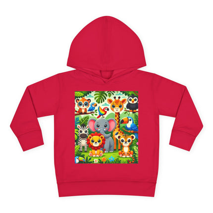Jungle Friends Parade Toddler Pullover Fleece Hoodie