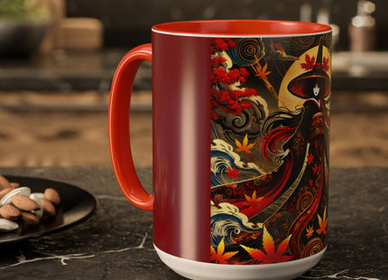 Kabuki Witch Colorful Mugs (11oz, 15oz)