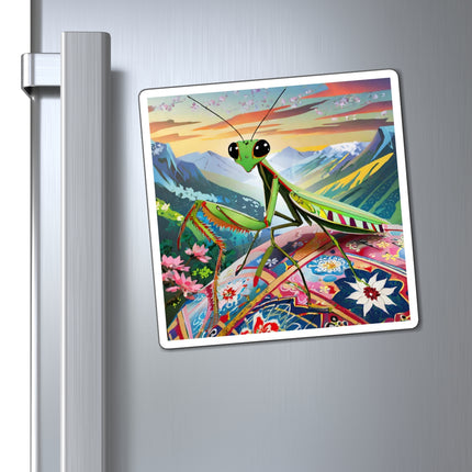The Joyful Mantis Magnets (3 Sizes)