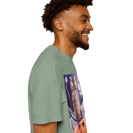 The Startled Pumpkin Unisex Garment-Dyed T-shirt