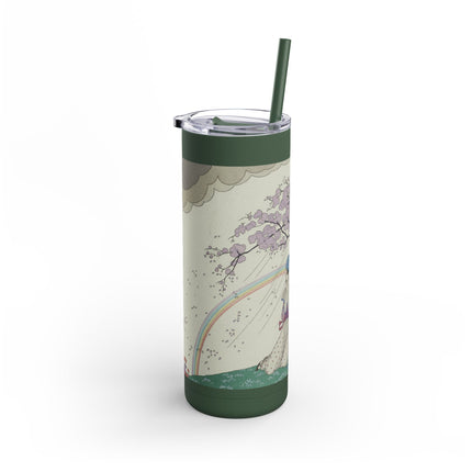 L’Arc-en-Ciel by George Barbier Skinny Matte Tumbler, 20oz