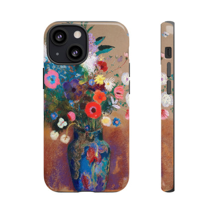 Bouquet of Flowers by Odilon Redon Phone Cases
