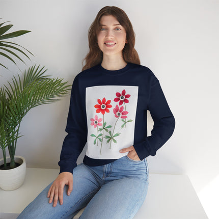 Anemoon, Anemone by Anselmus Boëtius de Boodt Heavy Blend™ Crewneck Sweatshirt