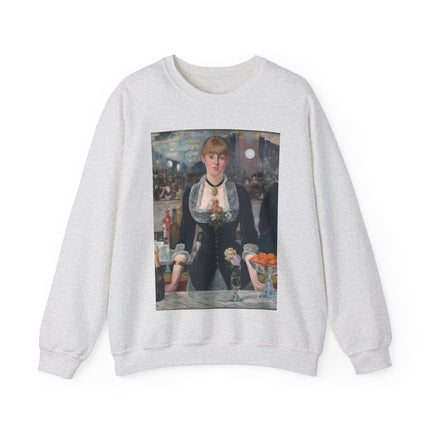 A Bar at the Folies-Bergère by Edouard Manet Heavy Blend™ Crewneck Sweatshirt