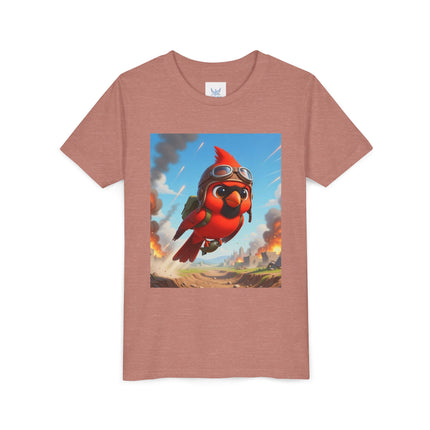Cardinal Dive Bomber Youth Short Sleeve Tee