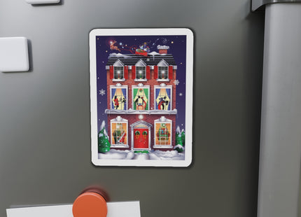 A Christmas Eve Celebration Die-Cut Magnets (5 Sizes)