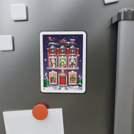 A Christmas Eve Celebration Die-Cut Magnets (5 Sizes)