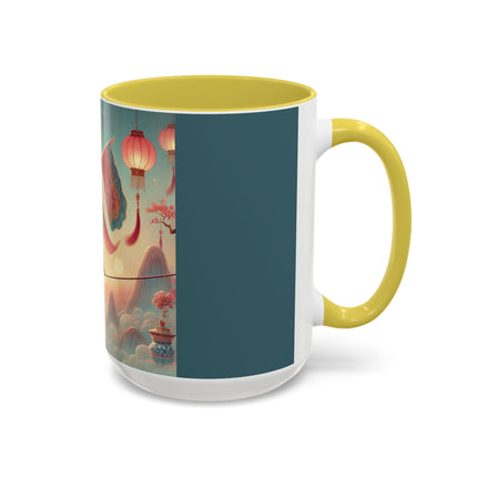 The Lantern Walker Colorful Mugs (11oz, 15oz)