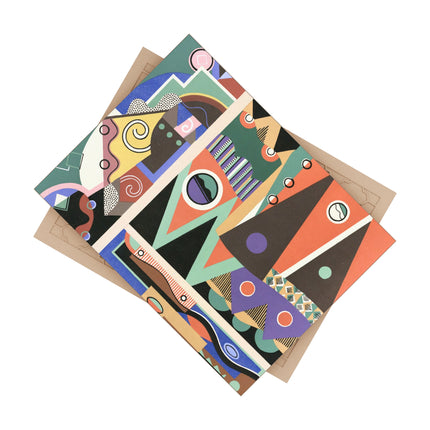 Collection decors et couleurs Pl.03 by Georges Valmiers Ceramic Tile