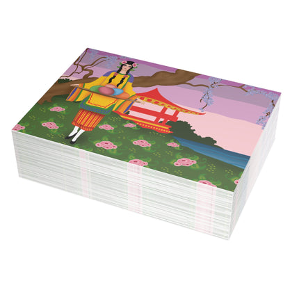 Elegance and Blooms Postcards (envelopes included) - Bundles of 10, 30, 50 Pieces