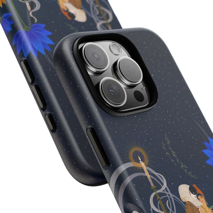 🌙🕯️ The Lady Of The Midnight Garden Phone Case – Art Deco Nocturne