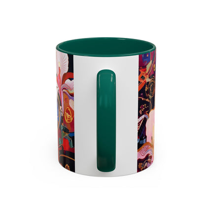 Ethereal Irises Colorful Mugs (11oz, 15oz)