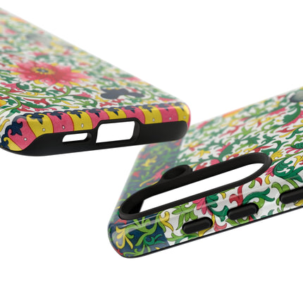 Colorful Floral Pattern by Owen Jones Phone Cases