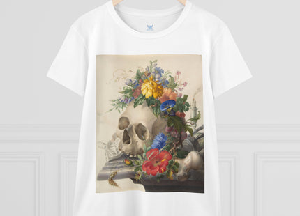 Vanitas Still Life by Herman Henstenburgh Women's Midweight Cotton Tee