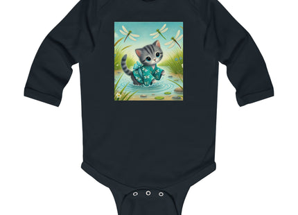 Kitten by the Still Waters Infant Long Sleeve Bodysuit