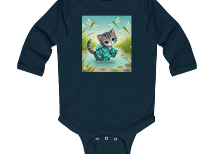 Kitten by the Still Waters Infant Long Sleeve Bodysuit