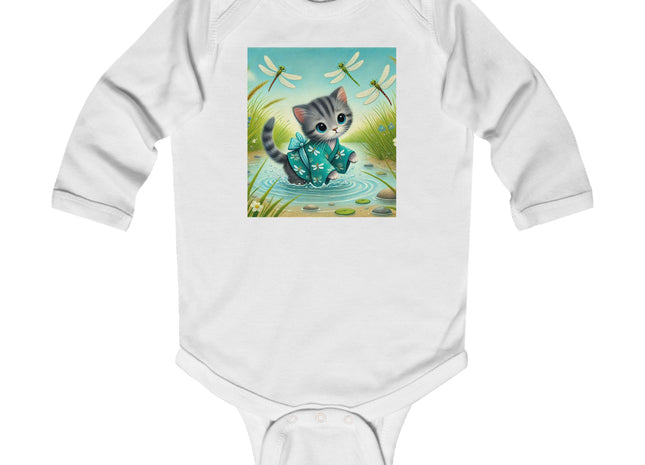 Kitten by the Still Waters Infant Long Sleeve Bodysuit