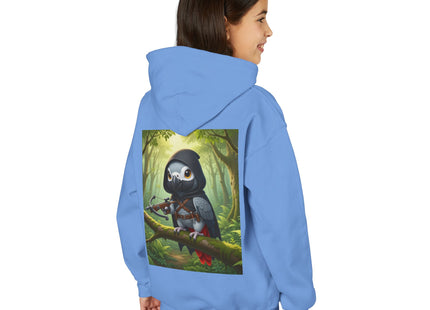 The African Grey Sentinel Youth Heavy Blend Hooded Sweatshirt