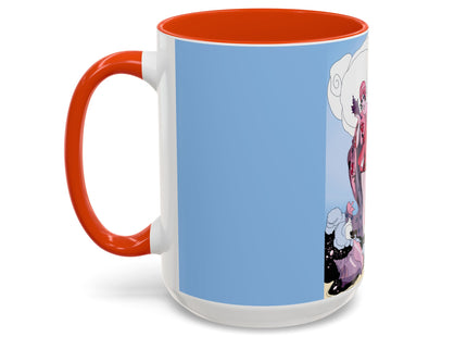 Goddess of the Swirling Sea Colorful Mugs (11oz, 15oz)