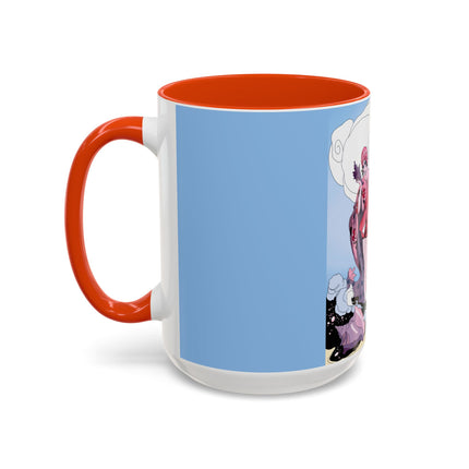 Goddess of the Swirling Sea Colorful Mugs (11oz, 15oz)