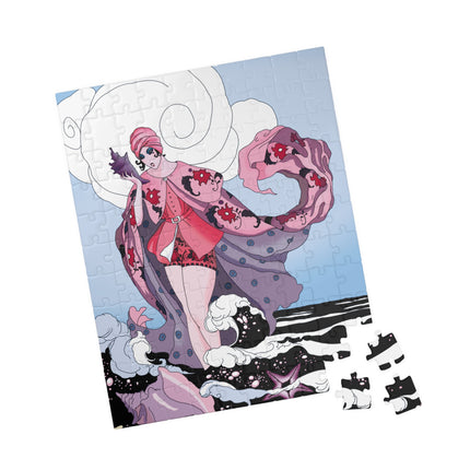 Goddess of the Swirling Sea Puzzle (110, 252, 520-piece)
