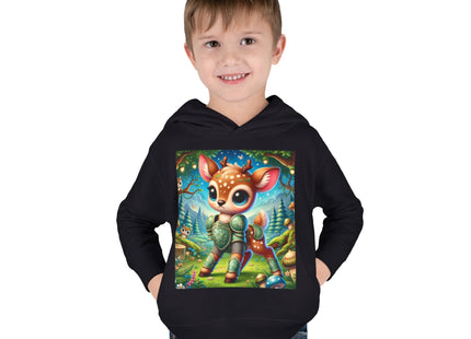 Fawn Defender Toddler Pullover Fleece Hoodie
