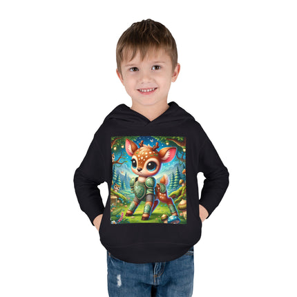 Fawn Defender Toddler Pullover Fleece Hoodie