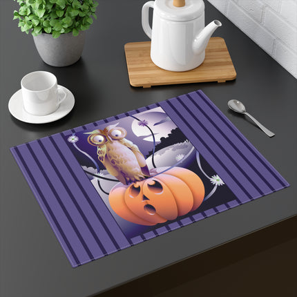 The Startled Pumpkin Placemat, 1pc