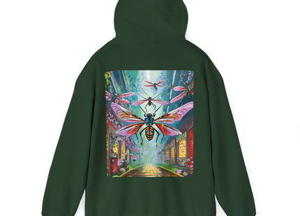 Neon Swarm – Heavy Blend™ Hooded Sweatshirt