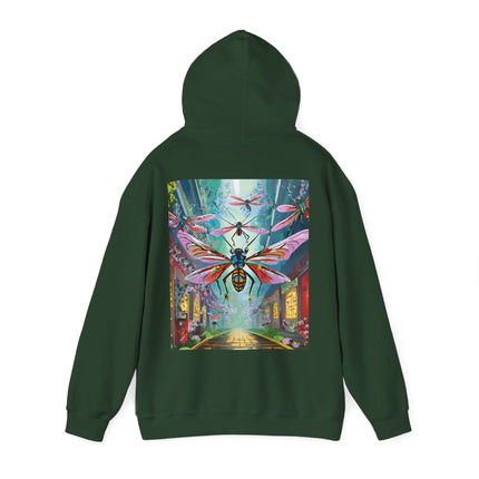 Neon Swarm – Heavy Blend™ Hooded Sweatshirt