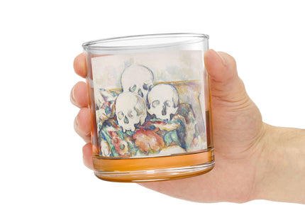 The Three Skulls by Paul Cézanne Rocks Glass, 10oz