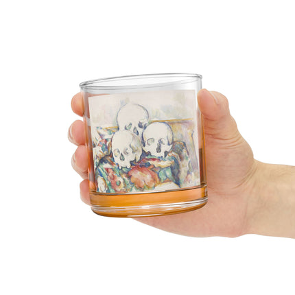 The Three Skulls by Paul Cézanne Rocks Glass, 10oz