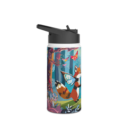 Whimsical Woodland Stainless Steel Water Bottle