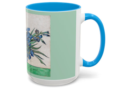 Irises by Vincent Van Gogh Colorful Mugs (11oz, 15oz)