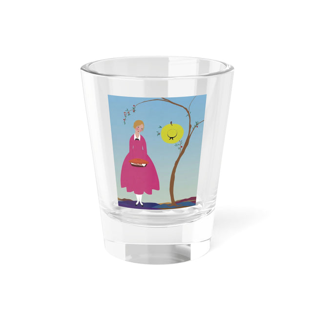 Apple Pie Day Shot Glass – Sweet Storybook Charm & Gentle Innocence
