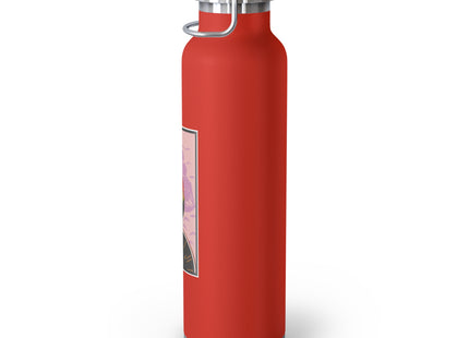 Woman Waiting for her Beloved at 1:59 by Kobayashi Kaichi Copper Vacuum Insulated Bottle, 22oz