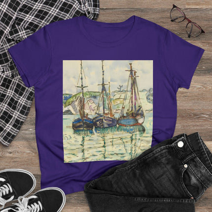 Le Trieux Paul Signac Women's Midweight Cotton Tee