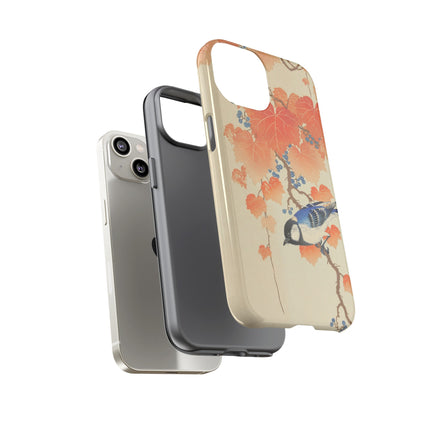Japanese Bird and Branch by Ohara Koson Phone Cases