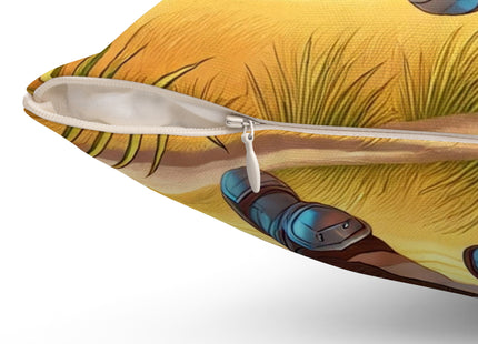 Swift Cheetah Spun Polyester Square Pillow