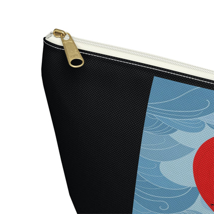 Siren of the Waves Cosmetic Bag – Dramatic Sea Power & Bold Elegance