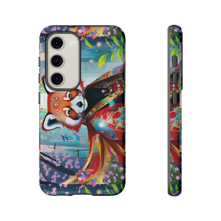 Cybernetic Red Panda Phone Cases