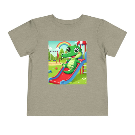 Playground Crocodile Joy Toddler Short Sleeve Tee