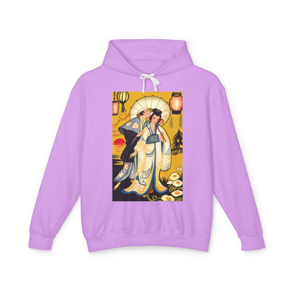 Golden Embrace Couple Hoodie