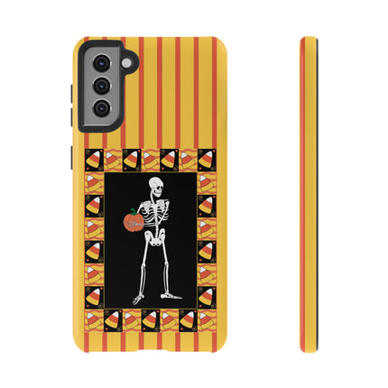 Candy Corn Skeleton Phone Cases